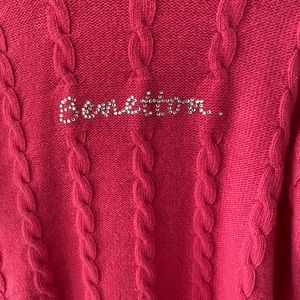 Benetton pink sweater